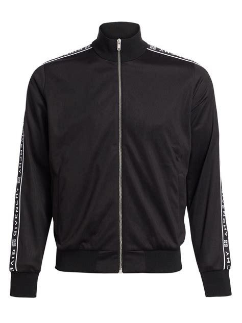 givenchy tape track jacket|Givenchy Men's Logo.